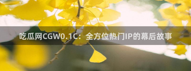 高血糖病人能吃脆瓜吗:吃瓜网CGW0.1C:全方位热门IP的幕后故事
